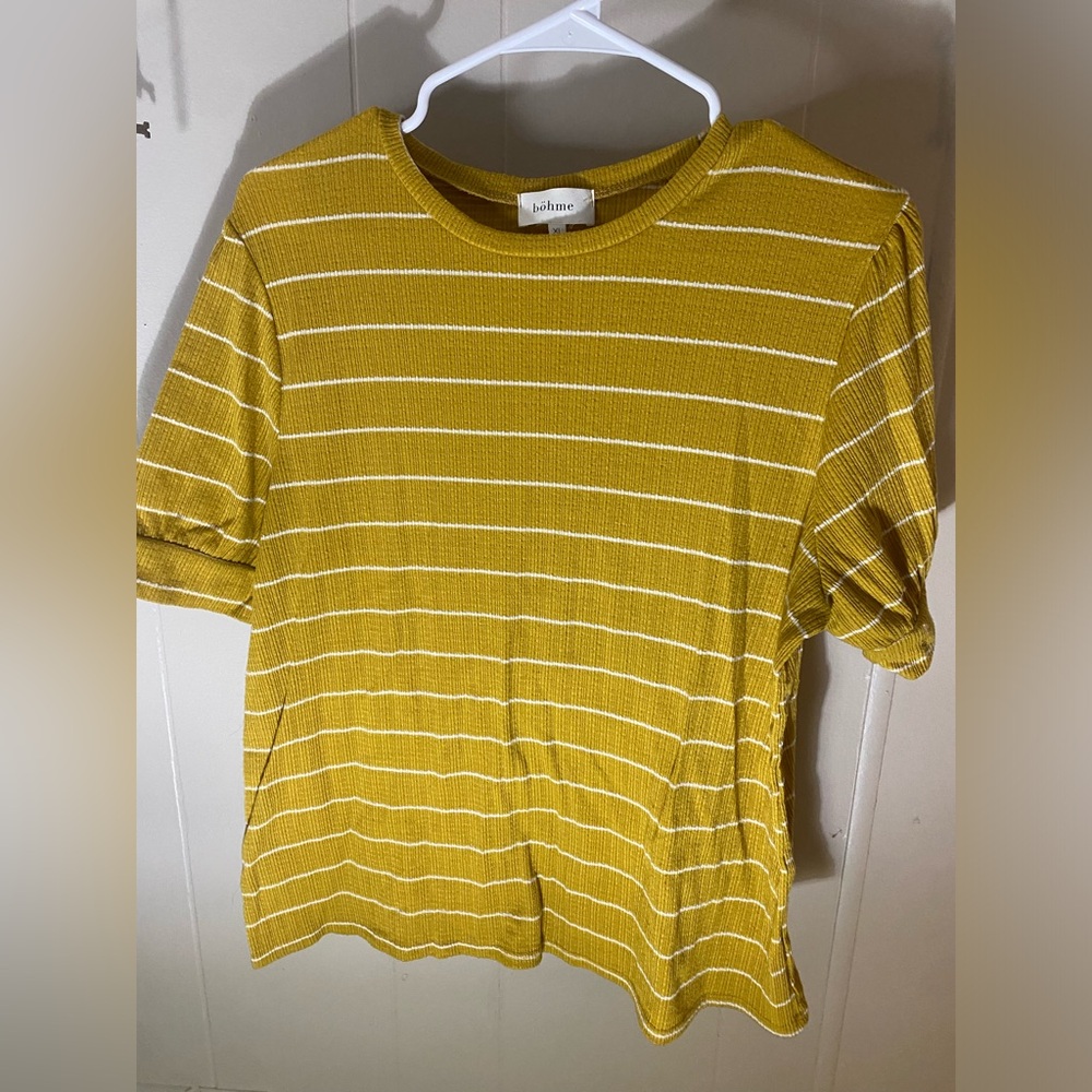 BOHME yellow shirt size XL